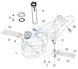 Liberty 50 2t RST ptt (CH) Switserland drawing Fuel Tank