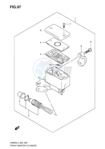 AN650 drawing FRONT MASTER CYLINDER