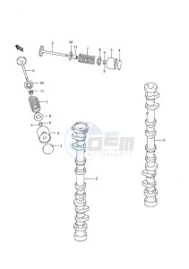 DF 140A drawing Camshaft