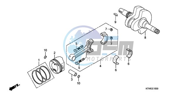 CRANKSHAFT/PISTON