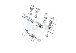 XVZ ROYAL STAR 1300 drawing VALVE