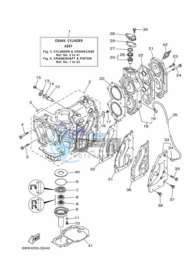 CYLINDER--CRANKCASE