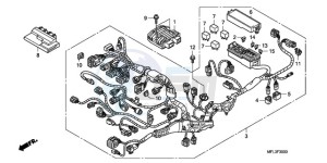 CBR1000RRA UK - (E / HRC MKH) drawing WIRE HARNESS (CBR1000RR)