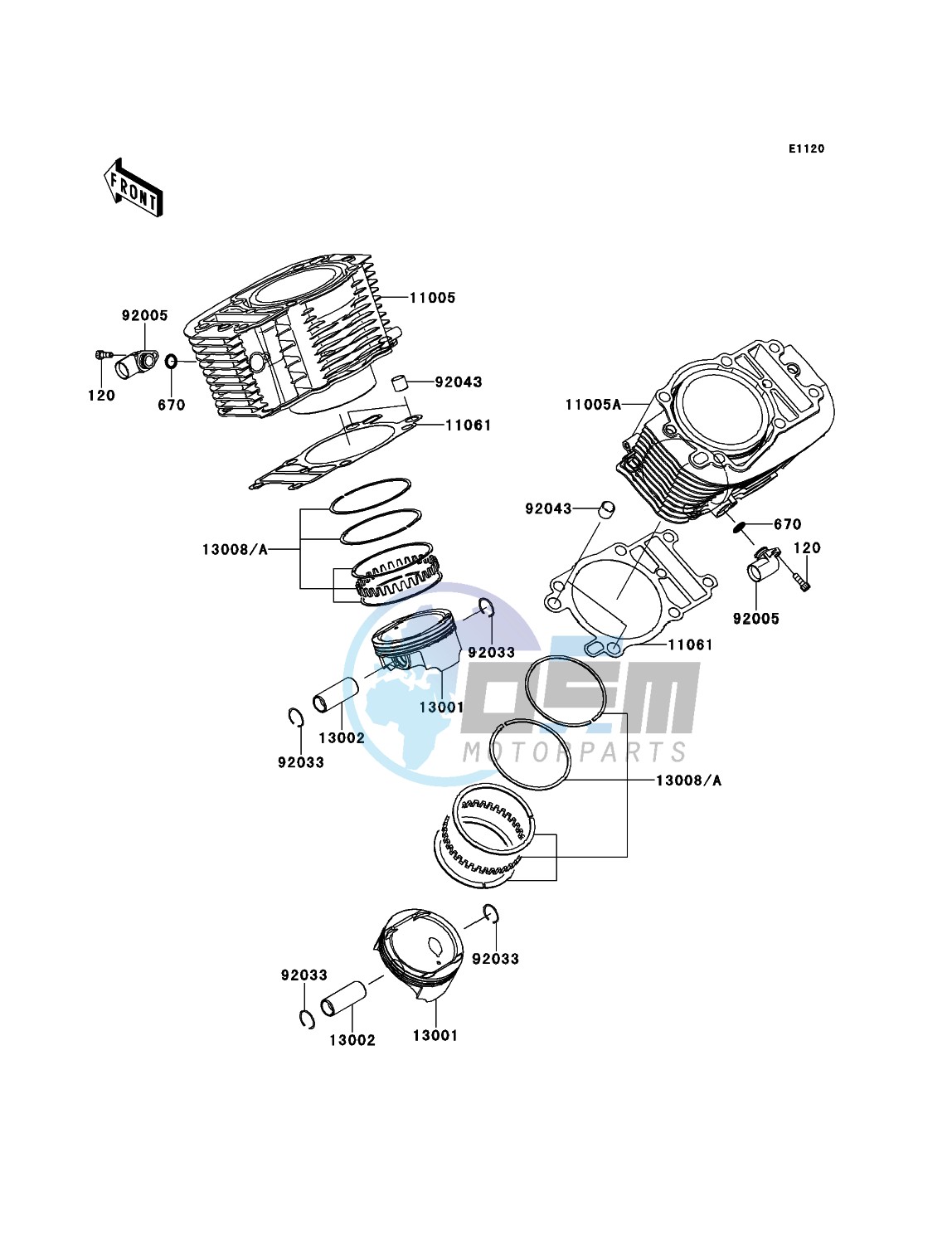 Cylinder/Piston(s)