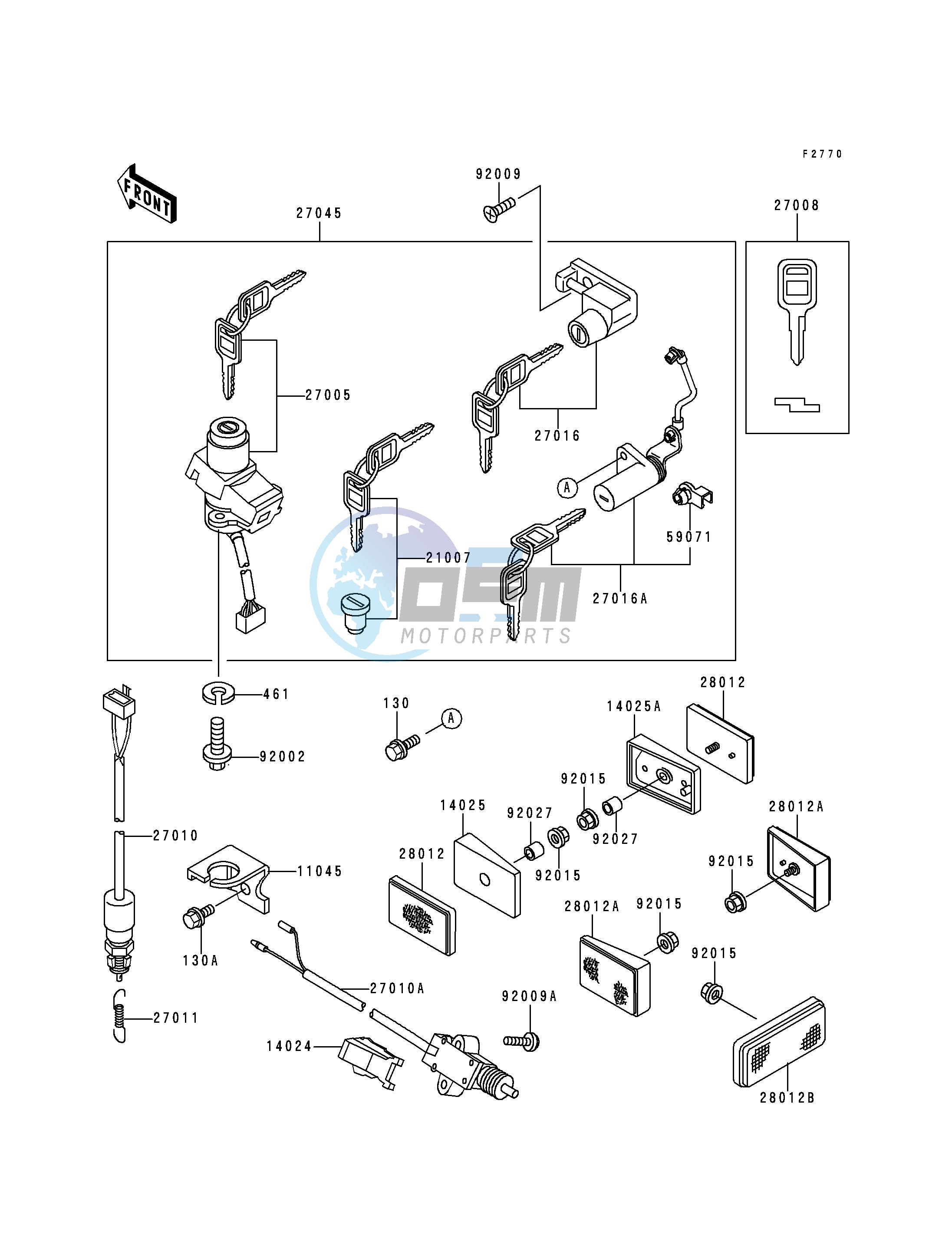 IGNITION SWITCH_LOCKS_REFLECTORS