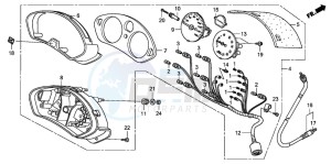 CBF150SH drawing METER