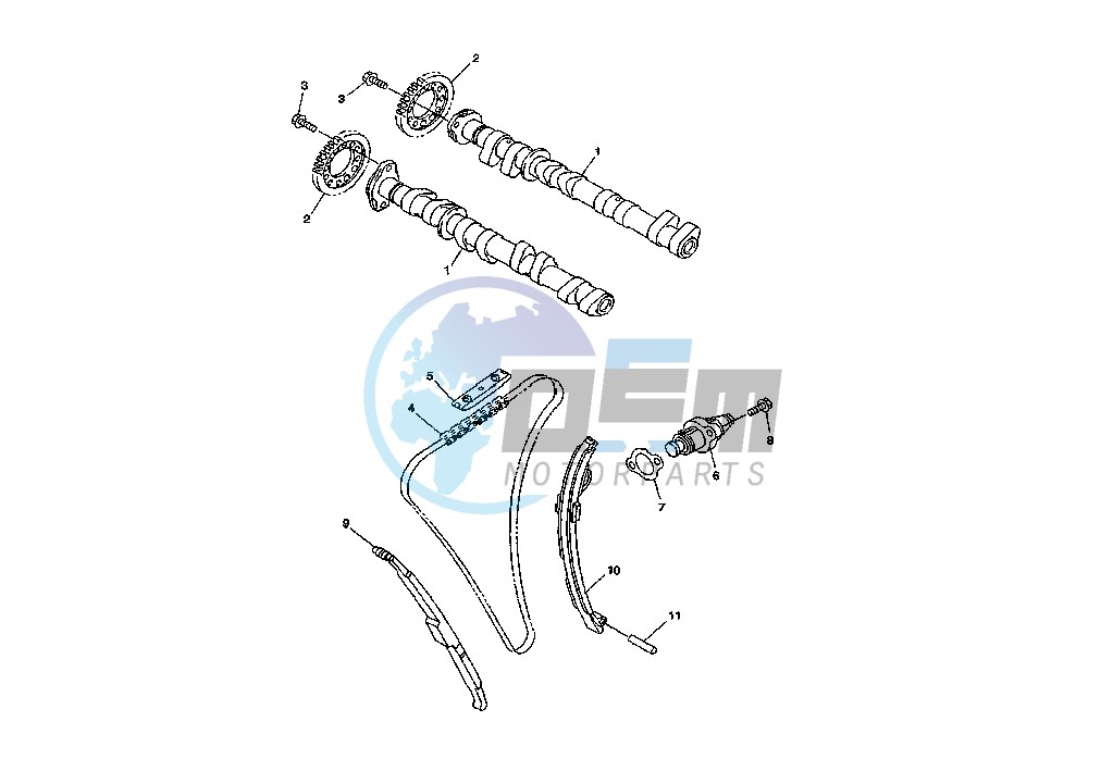 CAMSHAFT- CHAIN