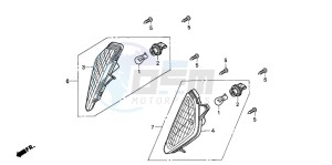 FJS600A SILVER WING drawing WINKER