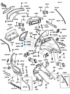 ZG 1200 B [VOYAGER XII] (B6-B9) [VOYAGER XII] drawing COWLING -- ZG1200-B8_B9- -