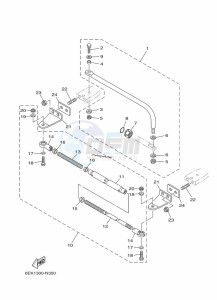 F115BETL drawing STEERING-ATTACHMENT