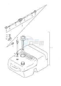 DF 50 drawing Fuel Tank