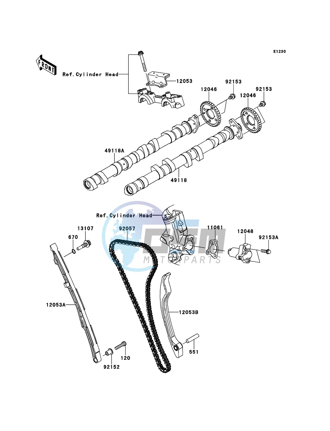 Camshaft(s)/Tensioner