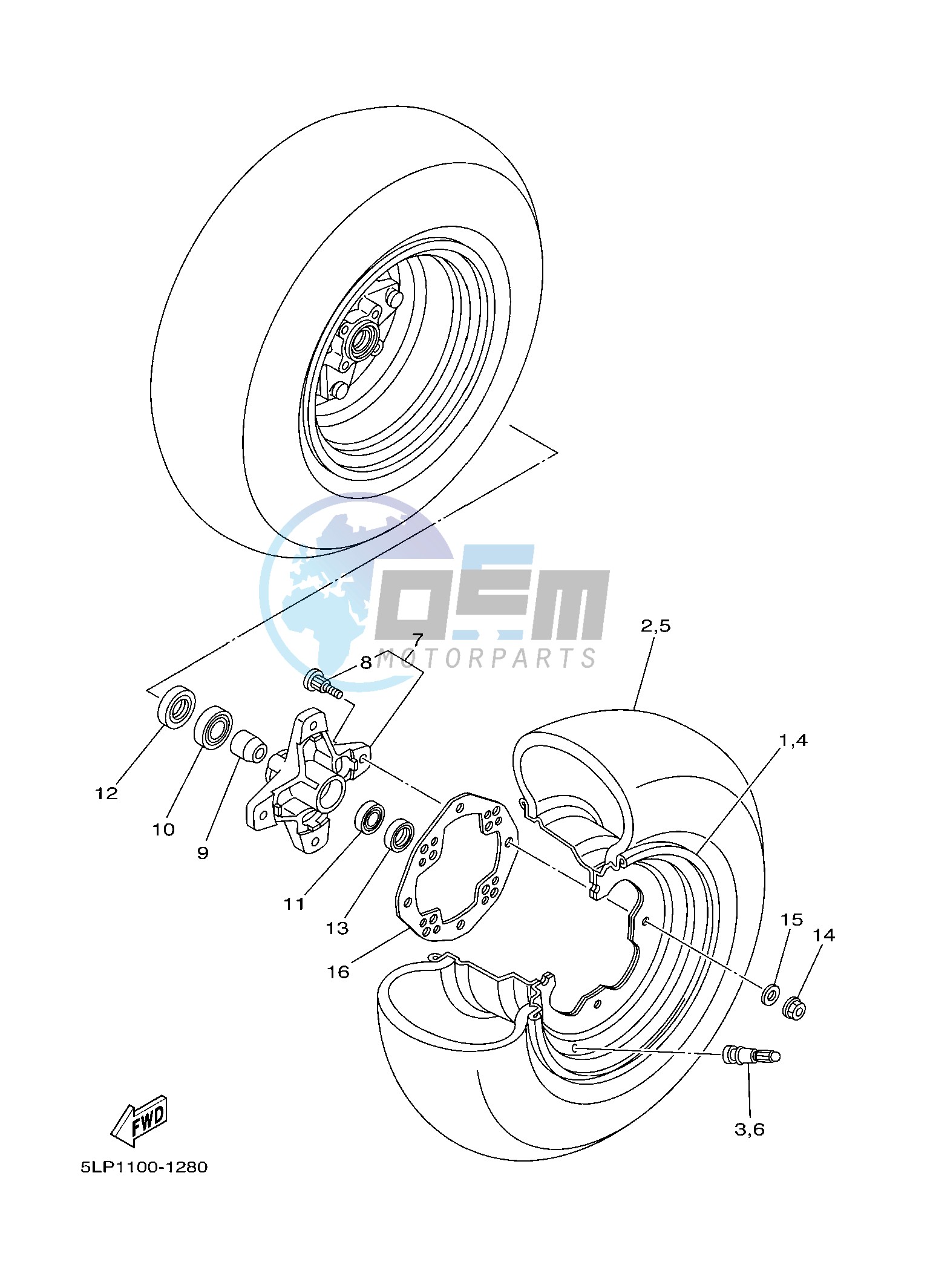 FRONT WHEEL