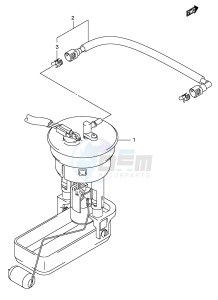 LT-A700X (E17) drawing FUEL PUMP