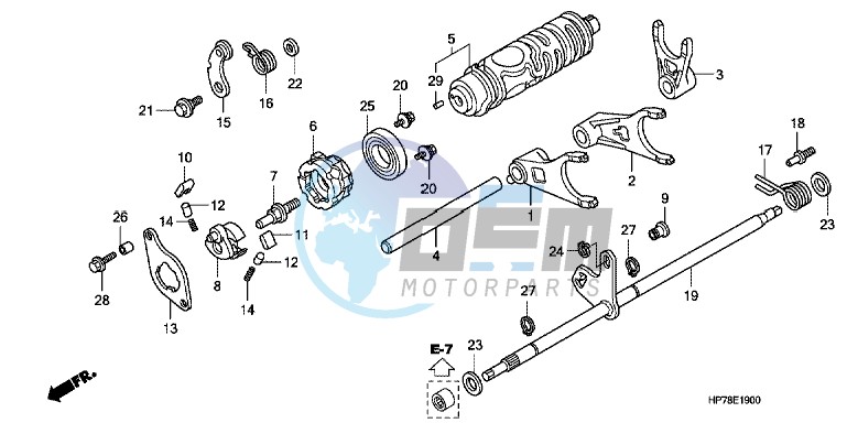 GEARSHIFT FORK