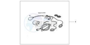 GL18009 NZ / AB NAV - (NZ / AB NAV) drawing HEAD SET (OPEN FACE)