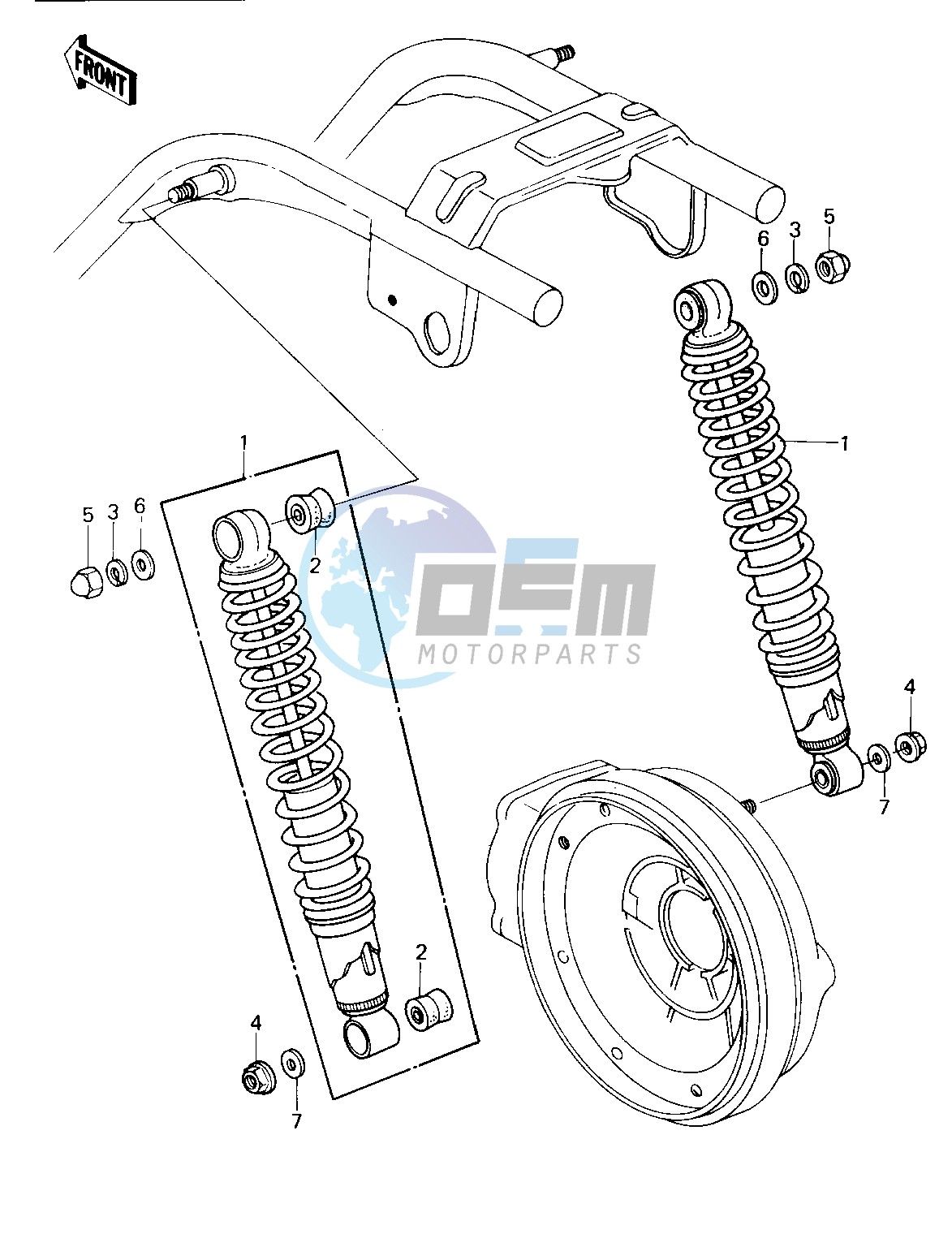 SHOCK ABSORBERS -- KZ 1300-A1_A2- -