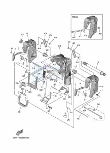 F20GWH drawing FRONT-FAIRING-BRACKET