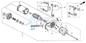 VT600C drawing STARTING MOTOR