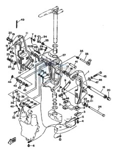 250A drawing FRONT-FAIRING-BRACKET