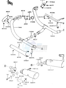 EN 450 A [454 LTD] (A1-A5) [454 LTD] drawing MUFFLER-- S- -