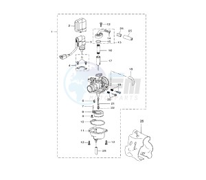 BW'S 50 drawing CARBURETOR