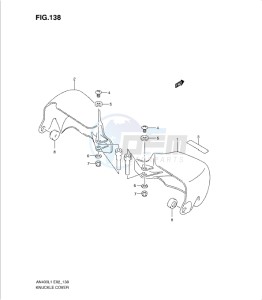 AN400Z drawing KNUCKLE COVER (AN400ZAL1 E19)