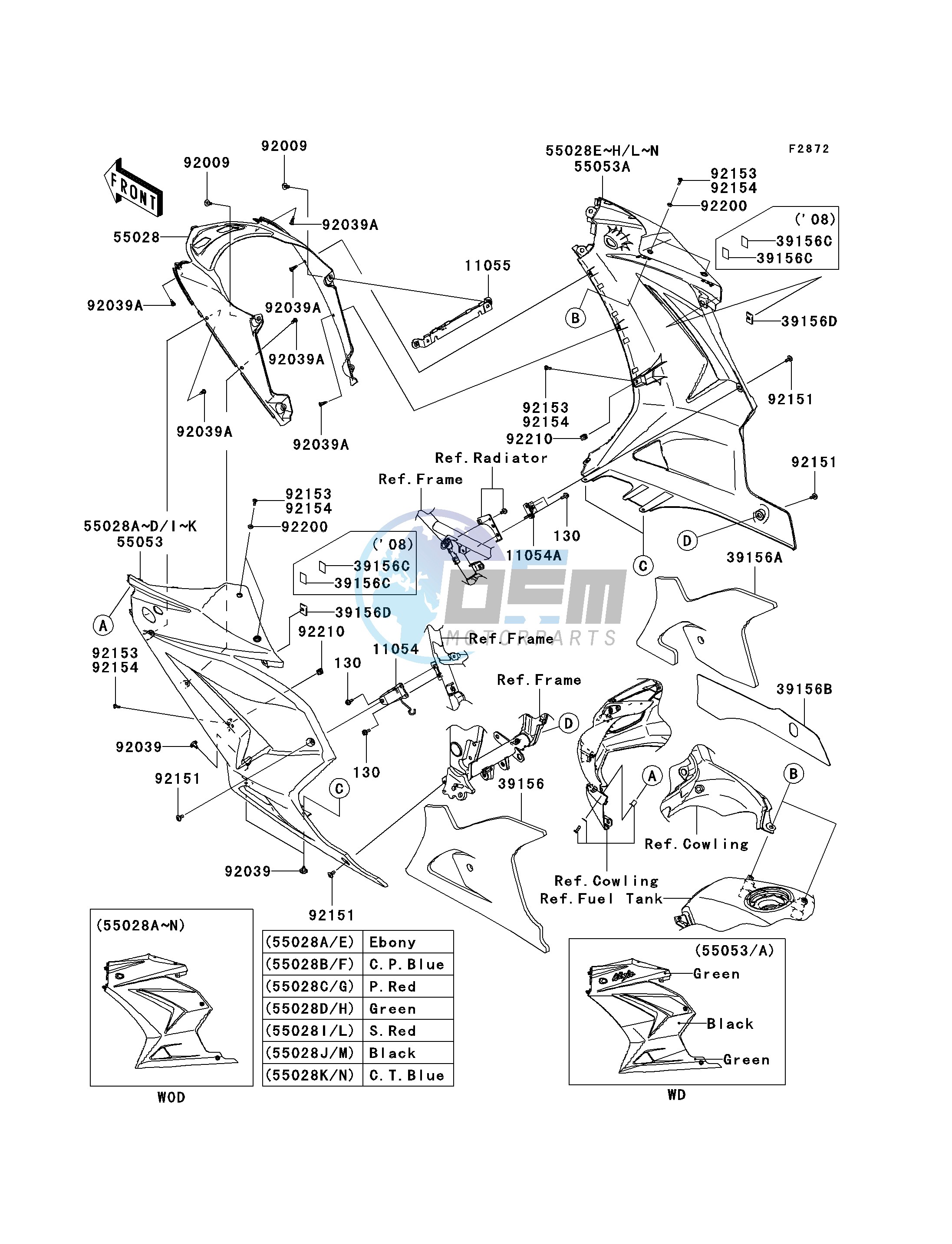 COWLING LOWERS