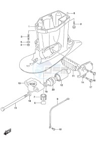 DF 200AP drawing Drive Shaft Housing