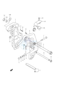 DF 70 drawing Clamp Bracket