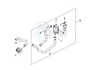 GTS 250 EURO 3 drawing CHAMBER