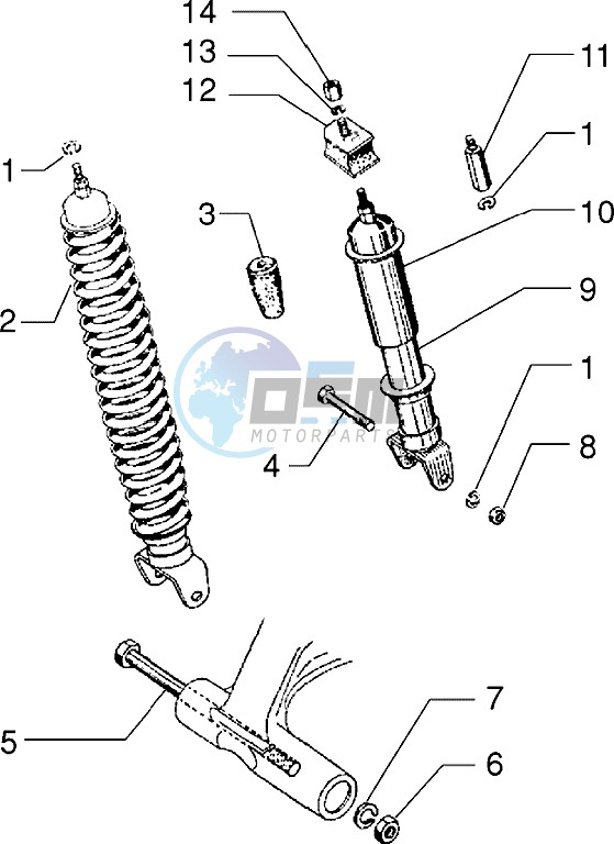 Rear Shock absorber