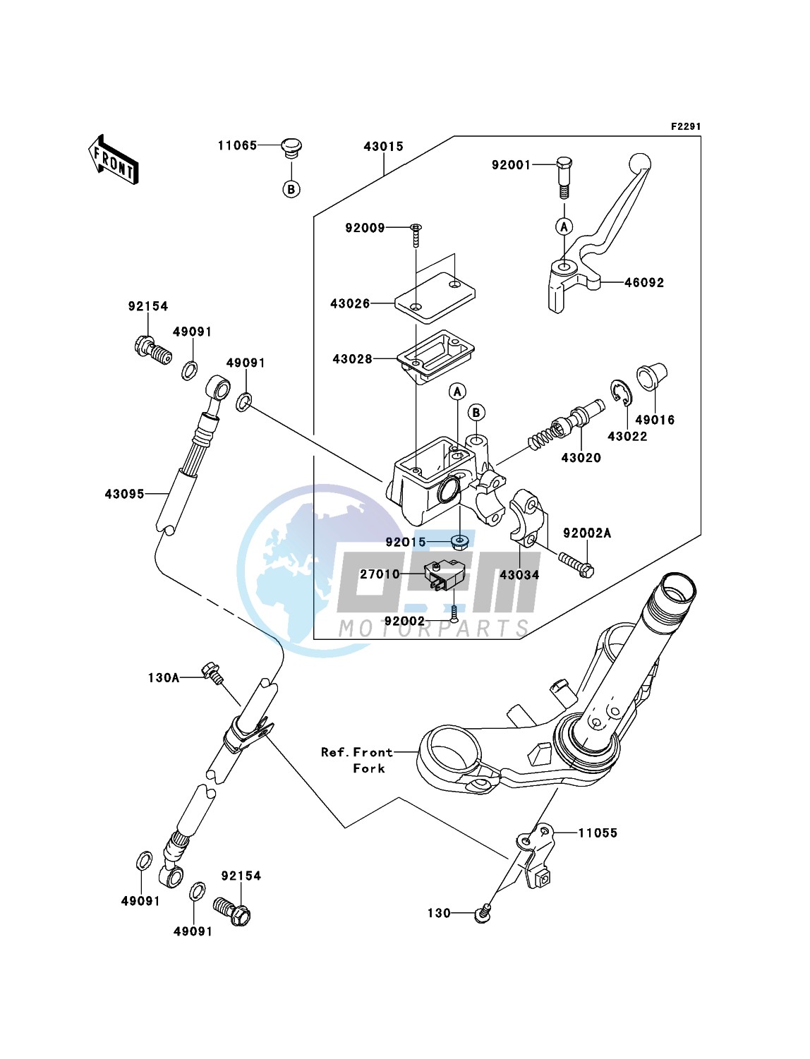 Front Master Cylinder