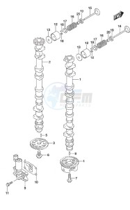 DF 200AP drawing Camshaft