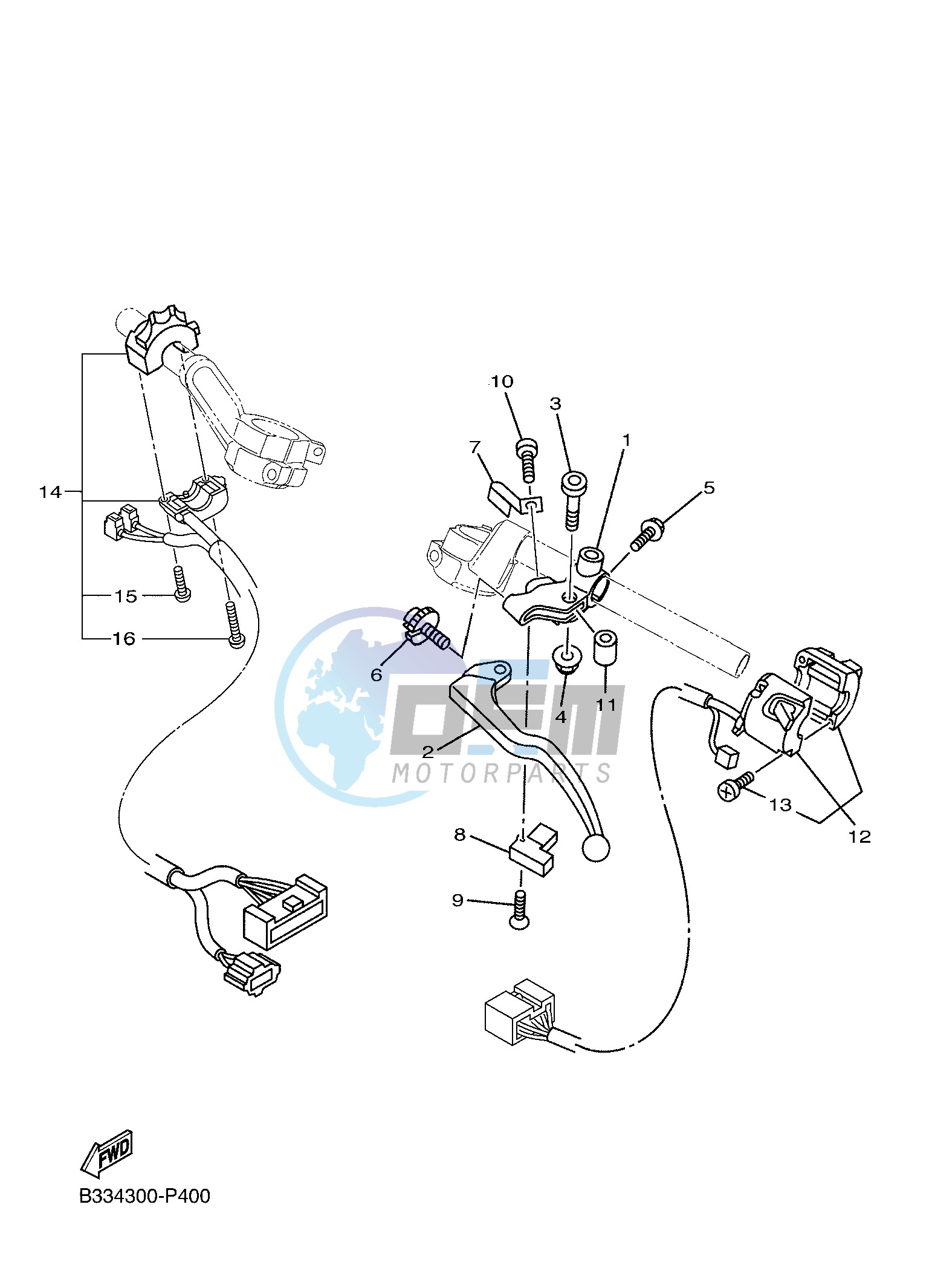 HANDLE SWITCH & LEVER