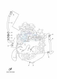 FL250DET1X drawing CYLINDER-AND-CRANKCASE-4