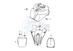 TREKKER - 50 cc drawing FENDER