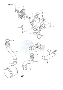 GSX1100 (E2) drawing OIL PUMP