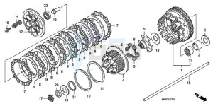 CB1300A9 BR / ABS CO MME - (BR / ABS CO MME) drawing CLUTCH