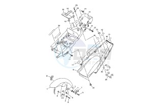 YZF R1 1000 drawing FENDER