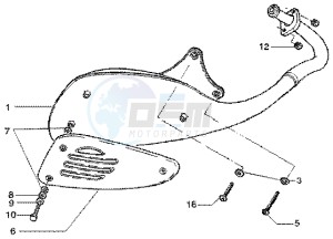 Liberty 50 4t drawing Silencer