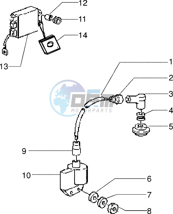 Electrical devices for vehicles with antistart