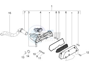 Stalker 50 drawing Air filter