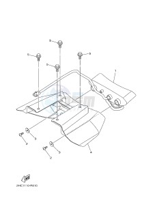 YXZ1000ETS YXZ10YESH YXZ1000R EPS SS SPECIAL EDITION (B57J) drawing TAILLIGHT