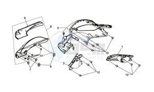 HD 200 drawing HEAD LIGHTCOWLING / INDICATORS