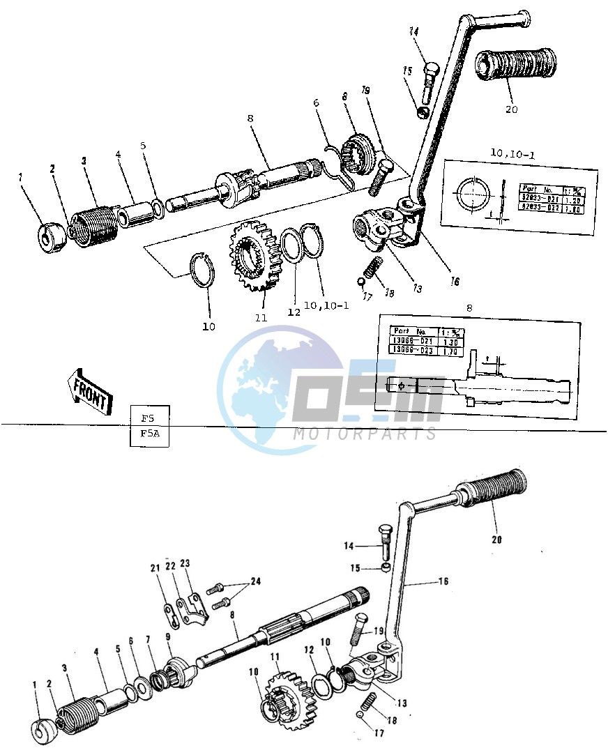 KICKSTARTER MECHANISM