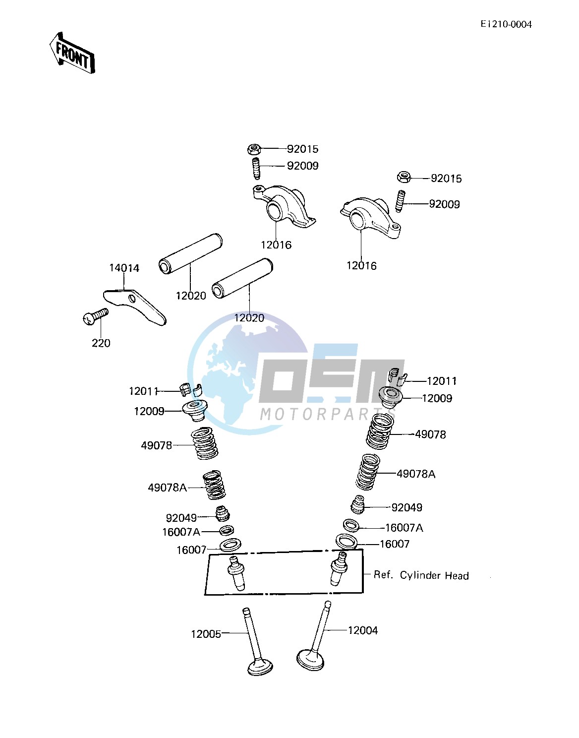 ROCKER ARMS_VALVES -- 81 D2- -