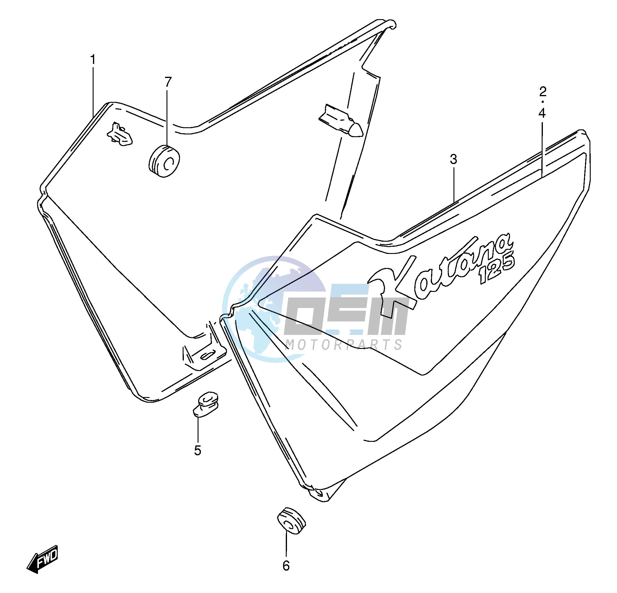 FRAME COVER (MODEL R P37)