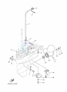 F20BEHL drawing LOWER-CASING-x-DRIVE-2