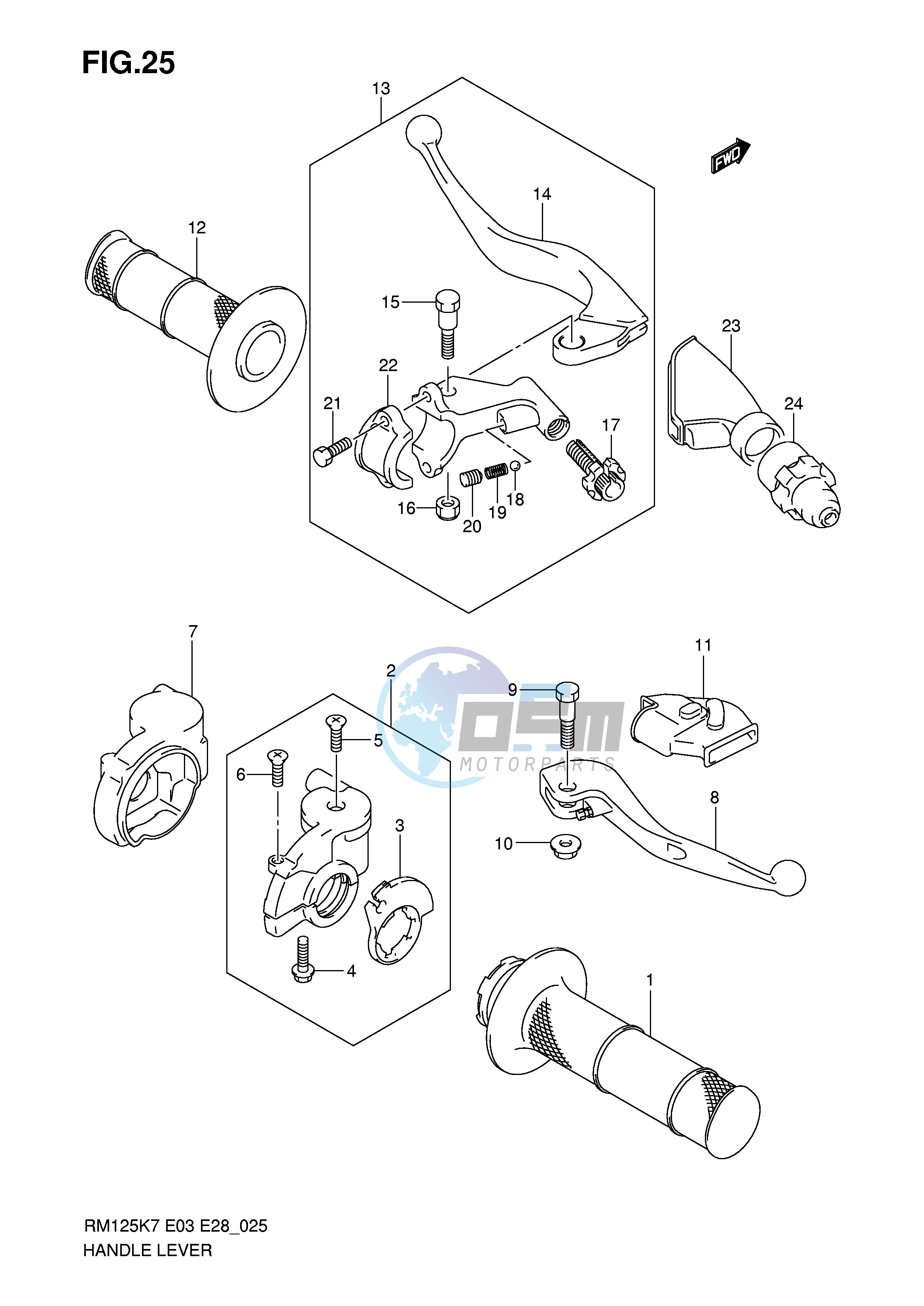 HANDLE LEVER